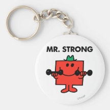 Sr. Strong Classic 2 Llaveros Personalizados