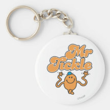 Sr. Tickle Logo 2 Llaveros Personalizados