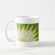 Srta. de consumición Daisy Mug Taza De Café