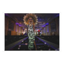 Srta. Etta Blunderware:  Lona virtual de la reina  Impresión En Lienzo Estirada