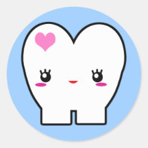 Srta. Tooth Etiqueta