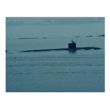 SSN 713" Houston", submarino de propulsión nuclear Tarjetas Postales