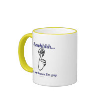 Sssshhhh… nadie sabe que soy gay tazas de café
