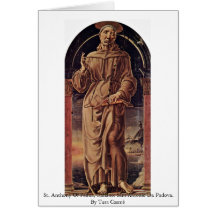 St Anthony de Padua Felicitaciones