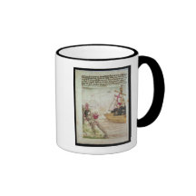 St. Brendan en su nave Tazas De Café