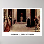 St. Catherine de Domingo Beccafumi Impresiones