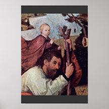 St Christopher [detalle]. , Por Hieronymus Bosch ( Impresiones