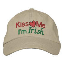 St. irlandés Pat. Hat por SRF Gorra Bordada