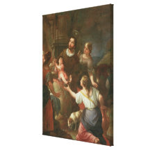 St. Isidoro y el milagro en el pozo Impresion En Lona