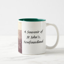 St John, Terranova, taza del recuerdo