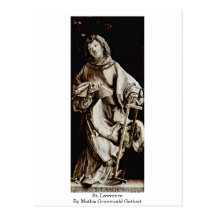 St. Lorenzo de Mathis Grunewald Gothart Postal
