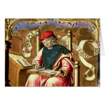 St Matthew: Detalle del Altarpiece Tarjeta