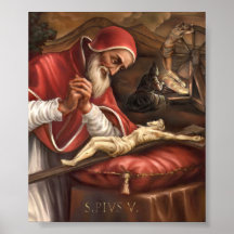 St. Pío V Poster