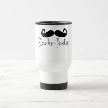'Stache-tastic Taza De Café