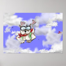 STAFFIE SONRÍE - buceador del cielo - poster