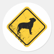 Staffordshire bull terrier etiquetas  