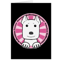 Staffordshire Terrier americano Tarjetas