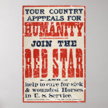 Star-1918 rojo - apenado posters