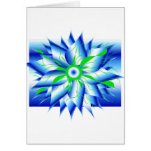 Star-Flower-Design Karten