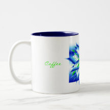 Star-Flower-Design Tassen