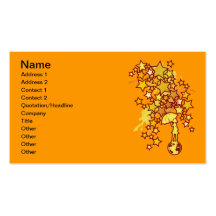 STARGAZER PLANTILLA DE TARJETA PERSONAL