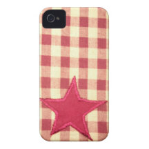 starplaid iphone4/4s Case-Mate iPhone 4 protectores