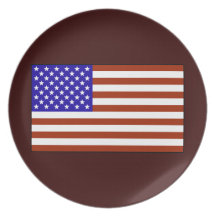 Stars and Stripes ディナー皿