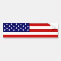 StatesFlag unido Etiqueta De Parachoque