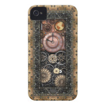 Steampunk elegante Case-Mate iPhone 4 cobertura