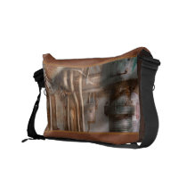 Steampunk - fontanería - extracto industrial bolsas messenger