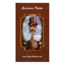 Steampunk - integrado tarjeta de visita