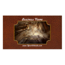 Steampunk - naval - la portilla de escape tarjeta de visita