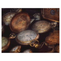 Steampunk - reloj - tiempo llevado folletos