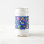 Steign flotante de la cerveza de los colores taza
