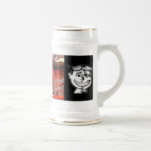 stein auotgraphed tony del tatuaje taza de café