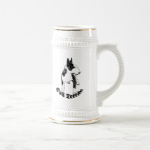 Stein de bull terrier tazas