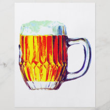 Stein de la cerveza inglesa tarjetones