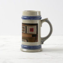 stein del arte del absract taza