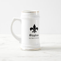 Stein francés de la cerveza de los padrinos de bod taza de café