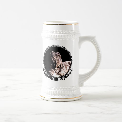 Stein napolitano del mastín tazas