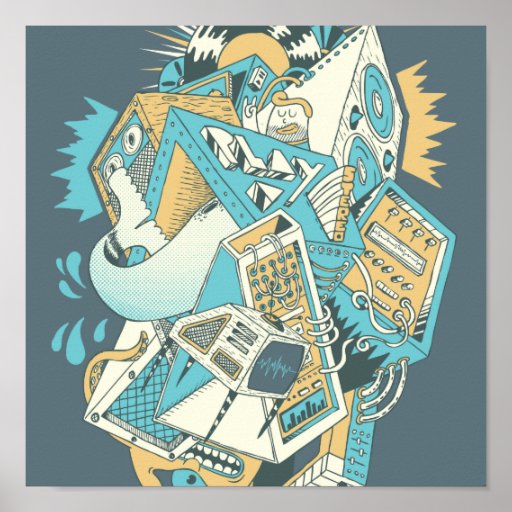 Stereocromatico Poster