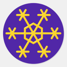 Stern star sticker