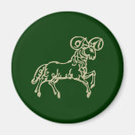 Sternzeichen Widder zodiac sign Aries Kühlschrankmagnete