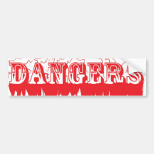 Sticker Dangers Art. Adesivos