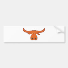 Stierkopf bulls head auto aufkleber
