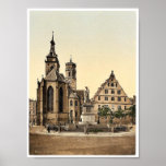 Stiftkirche, Stuttgart, Wurtemburg, Alemania P rar Posters