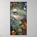 Stilleven I: De Slak del en Schedel del ARTE todav Impresiones