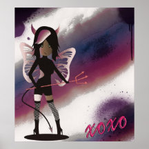 ¡Sting tiene gusto de un chica de la mariposa! Posters