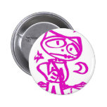 Stitchlip ROSADO (el gato del dibujo animado) "que Pins