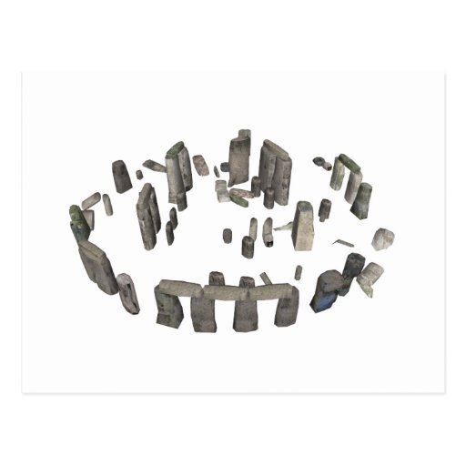 Stonehenge: modelo 3D: Tarjetas Postales